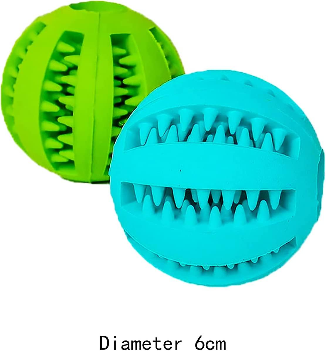 Imwell Dog Toy Balls Nontoxic Bite Resistant Toy Ball For Puppy Small Large Pet Dogs Puppy Cat With Teeth Cleaning/chewing/playing/treat Dispensing Na