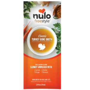 Nulo Freestyle Grain-Free Classic Turkey Bone Broth Dog and Cat Food Top