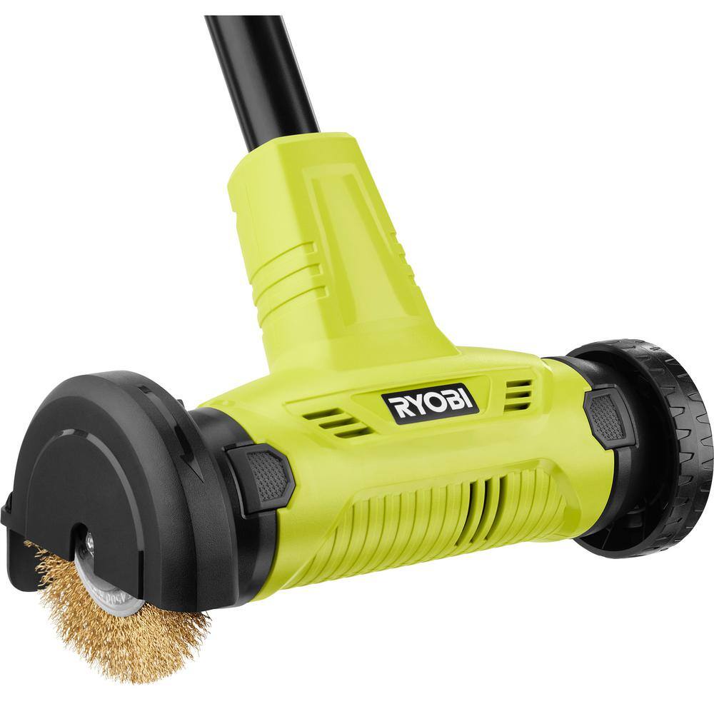 RYOBI ONE+ 18V Patio Cleaner with Wire Brush Edger (Tool Only) P2905BTL