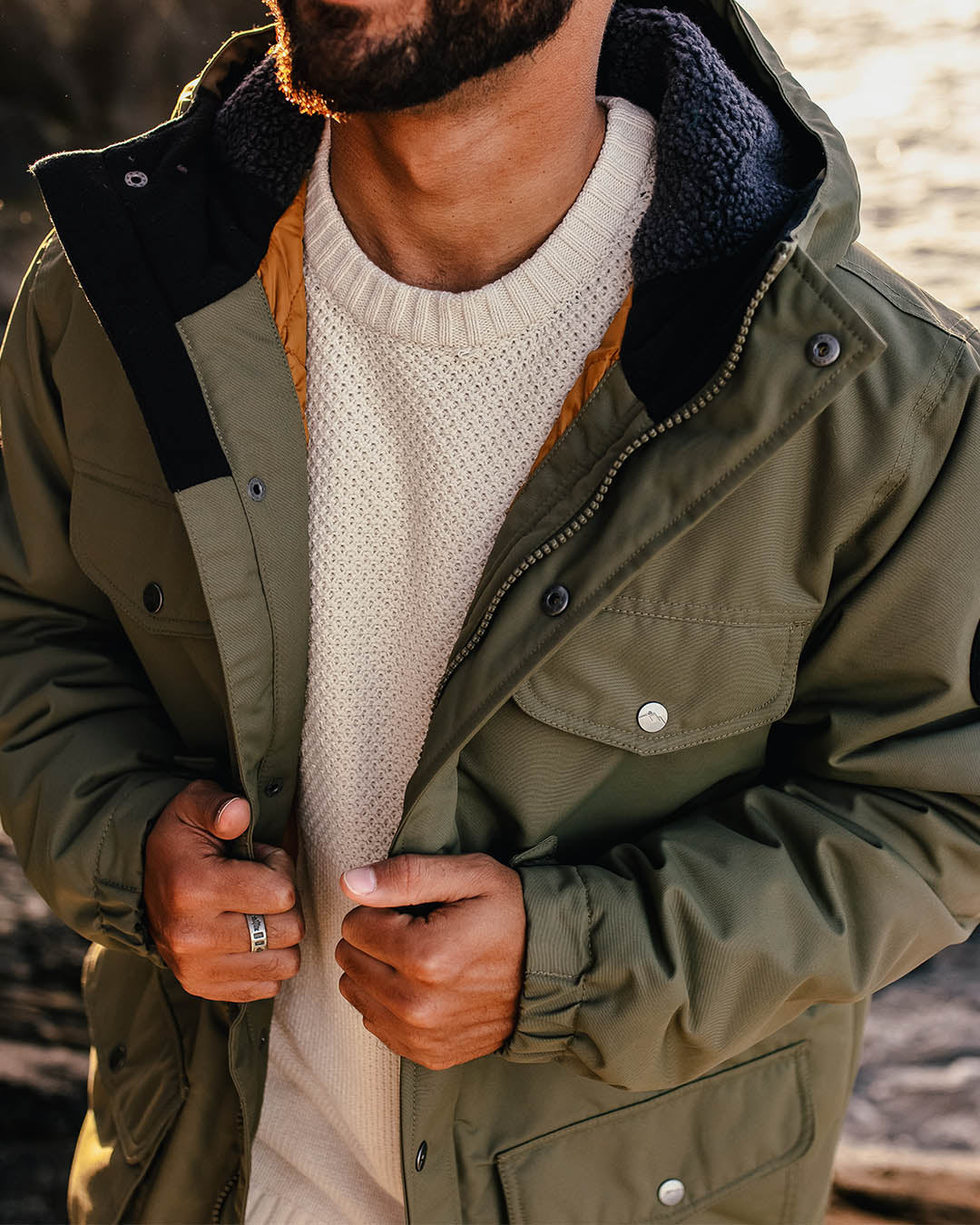 Baltic Jacket - Dusty Olive