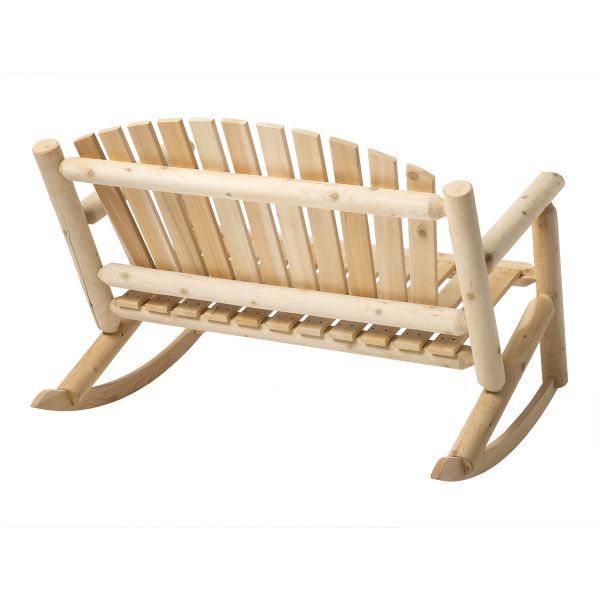 Bestar White Cedar 4' Settee Rocker