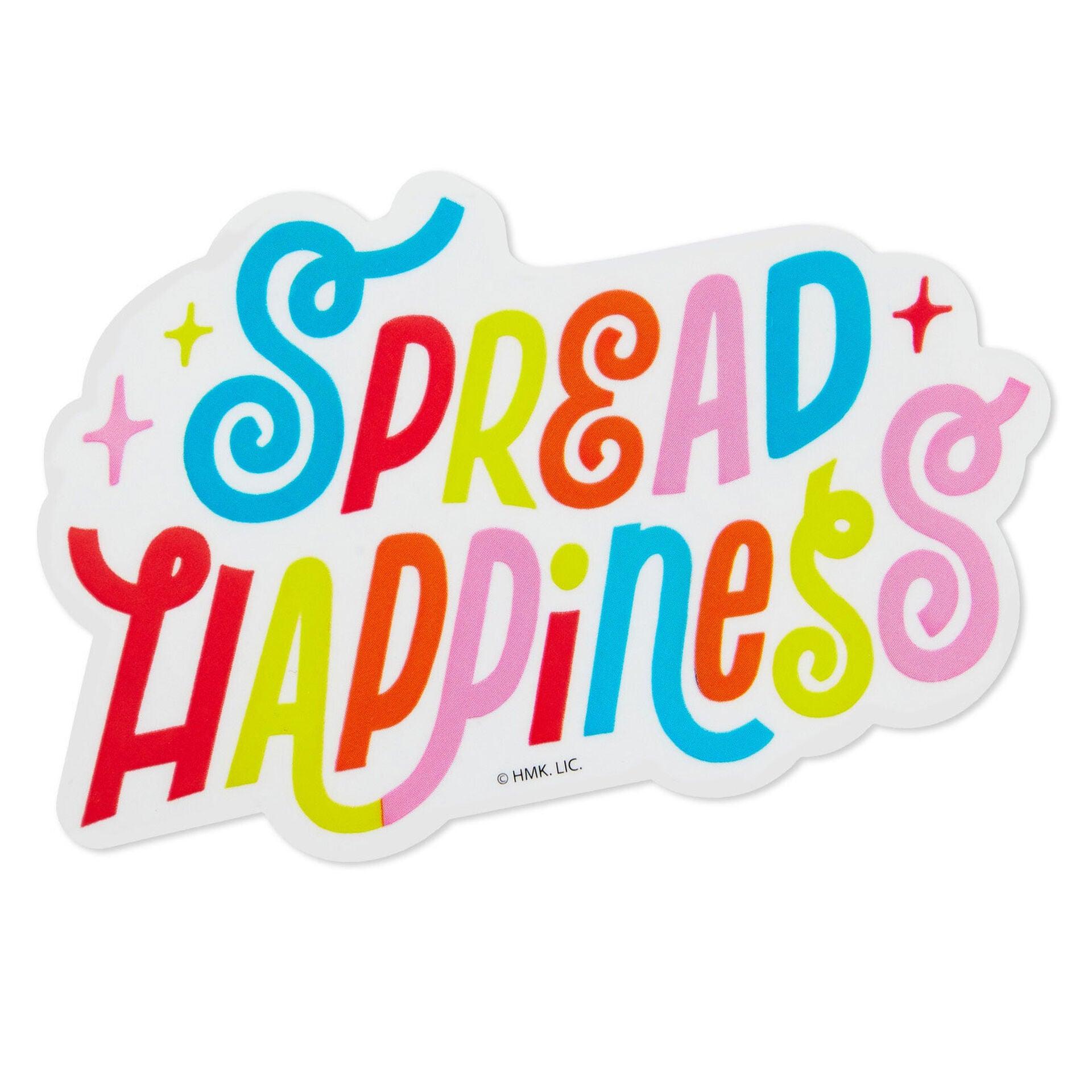 Hallmark  Spread Happiness Vinyl Decal