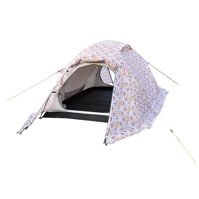 Camping Fun Waterproof Four Season Folding Camping Tent Cute Family Outdoor Camping Tunnel Tent