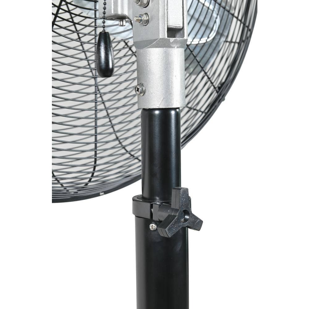 K Tool International 24 in. Waterproof Oscillating Pedestal Fan KTI77726