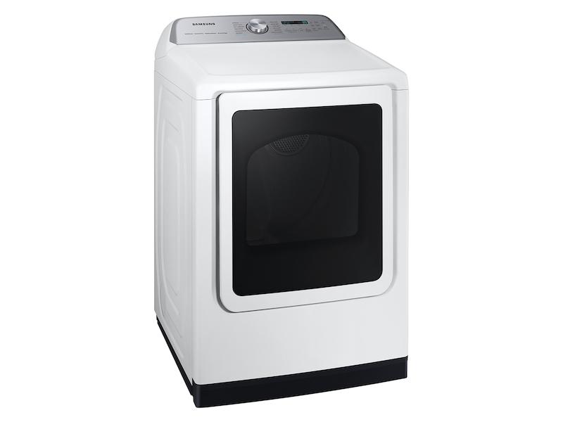 Samsung DVE55CG7100W 7.4 Cu. Ft. Smart Electric Dryer With Steam Sanitize+ In White