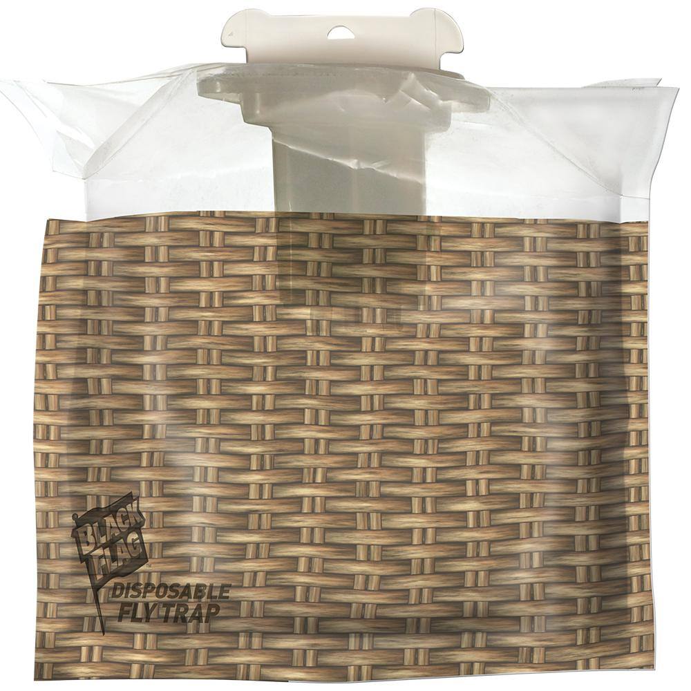 Black Flag Disposable Outdoor Fly Insect Trap HG-11039-1