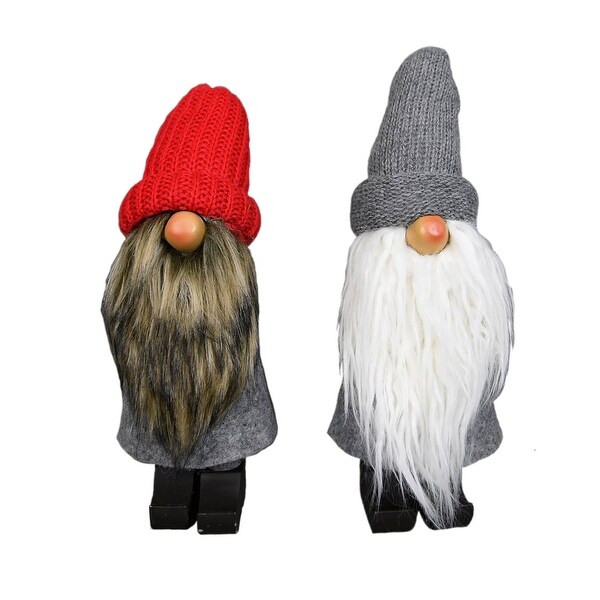 Knitted Hat Gnome Christmas Figurines