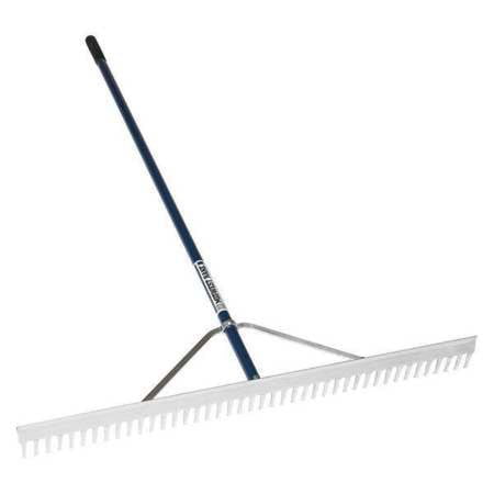 Midwest Rake 12036 36 in. Field-Aggregate Rake- 66 in. Blue AH