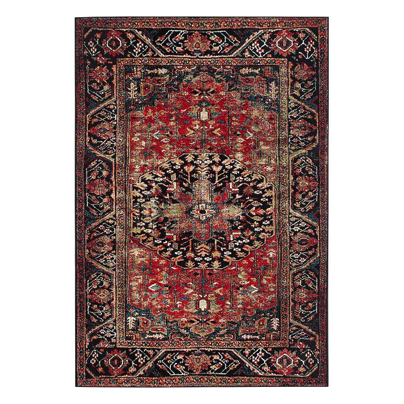 Safavieh Vintage Hamadan Thoros Framed Medallion Rug