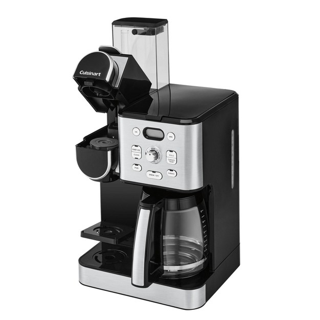 Cuisinart 12 Cup Coffee Maker And Single serve Brewer Stainless Steel Ss 16