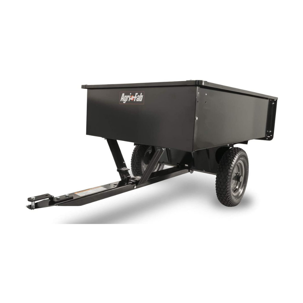 Agri-Fab Utility Tow Behind Steel Dump Cart, 750 Pound Capacity