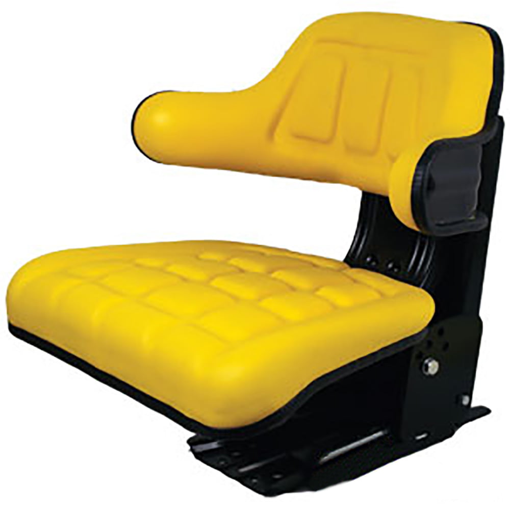 R1262 Utility Seat Assembly - Yellow Fits John Deere