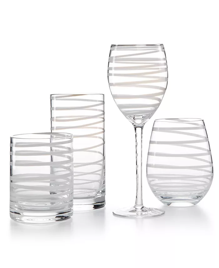 kate spade new york Charlotte Street Glassware Collection