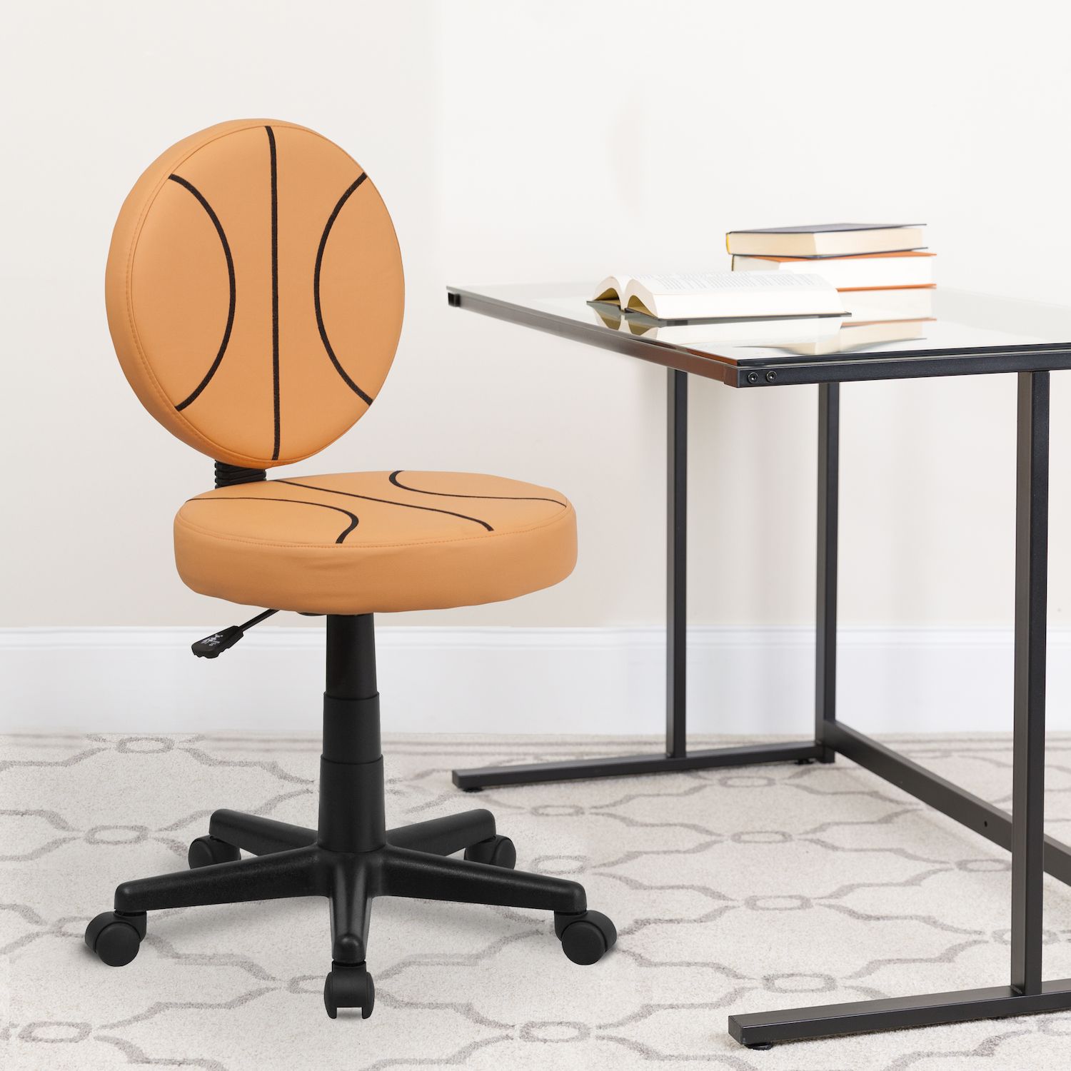 Emma and Oliver Football Swivel Task Office Chair