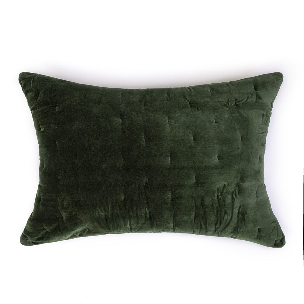 Masen Kale Linen Velvet Pillow Sham