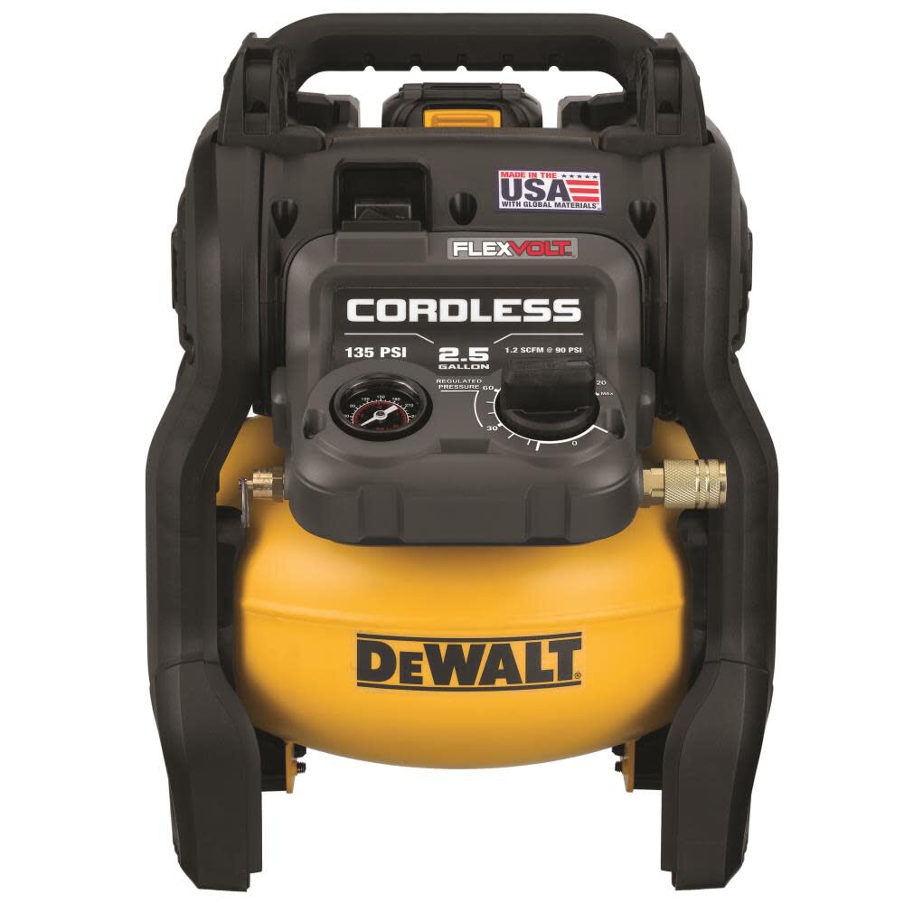 DEWALT 60V MAX* 2.5 Gal Cordless Air Compressor Kit DCC2560T1 from DEWALT