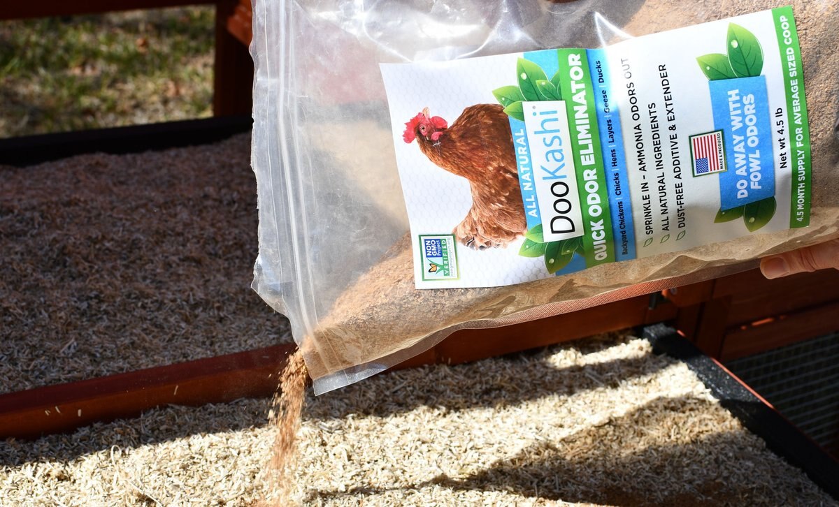 Dookashi Chicken Coop Bedding Odor Deodorizer， 4.5-lb bag