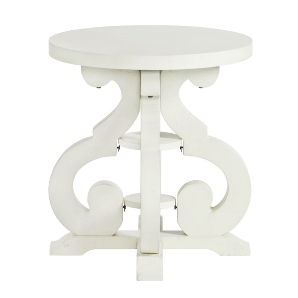 Picket House Furnishings Stanford End Table in White