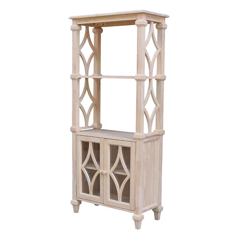 International Concepts Josephine Solid Wood Bookcase