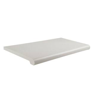 Econoco 48 in. W x 15 in. D Whit Open-Bottom Bullnose Shelf (Pack of 4) DA448W