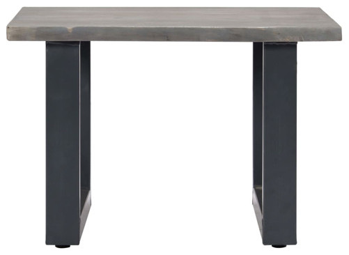 vidaXL Coffee Table End Table with Live Edges for Living Room Solid Wood Acacia   Industrial   Coffee Tables   by vidaXL LLC  Houzz