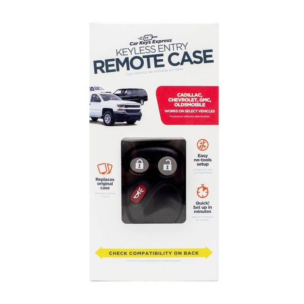 Car Keys Express Gm Keyless Entry Remote Case Gmrb 33re