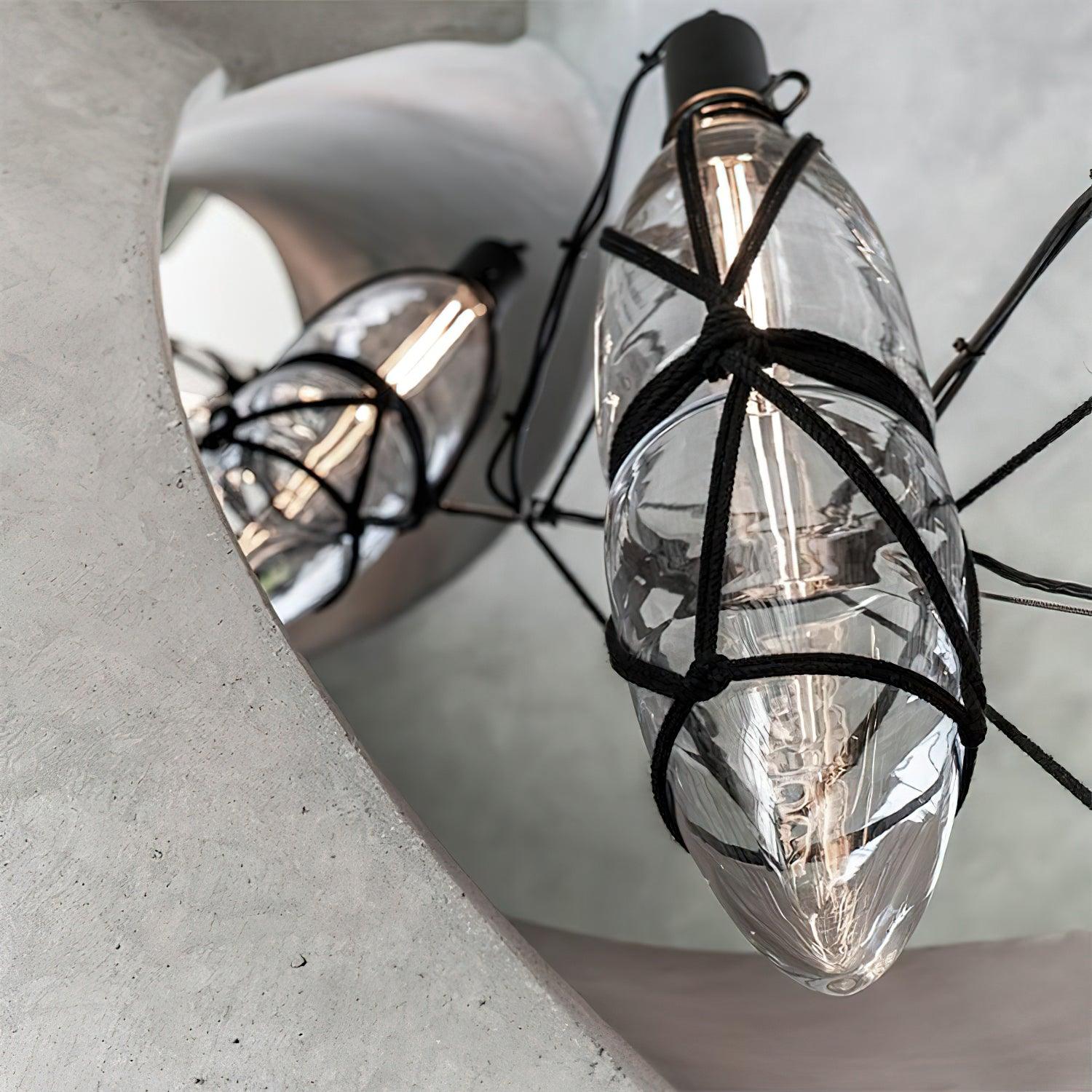 Castaway Bottle Glass Pendant Lamp