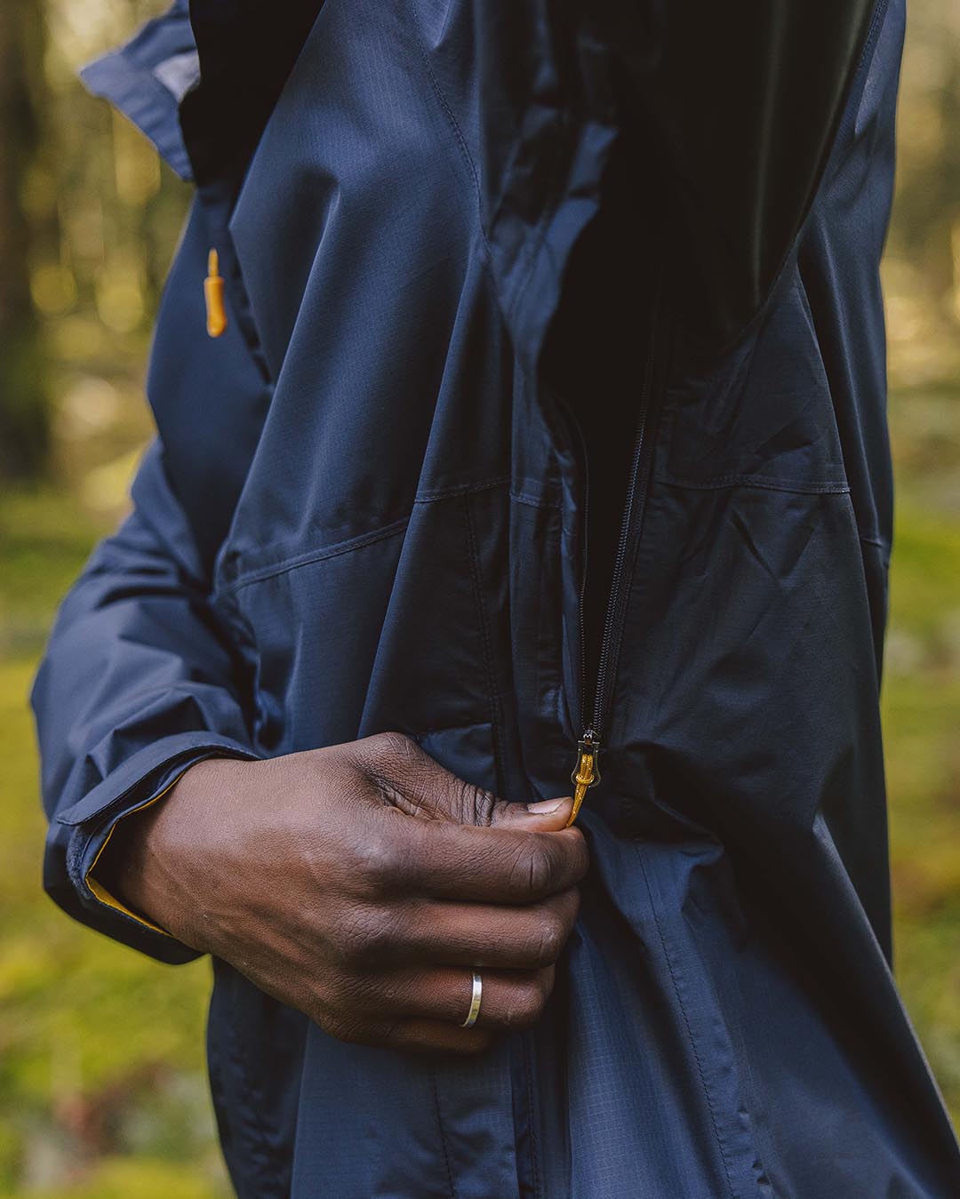 Echo Recycled Water Resistant Jacket - Deep Navy