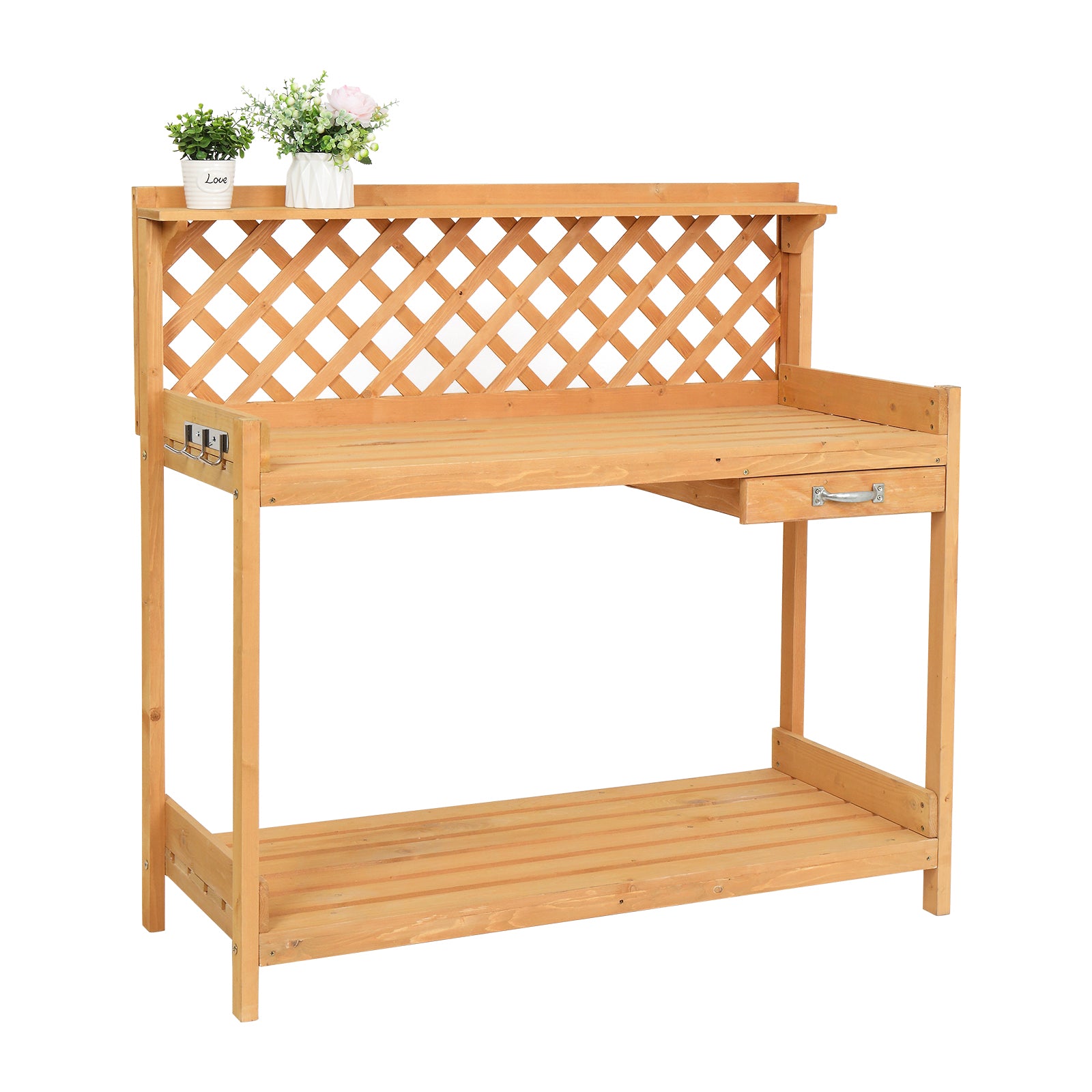 Garden Workbench With Drawer