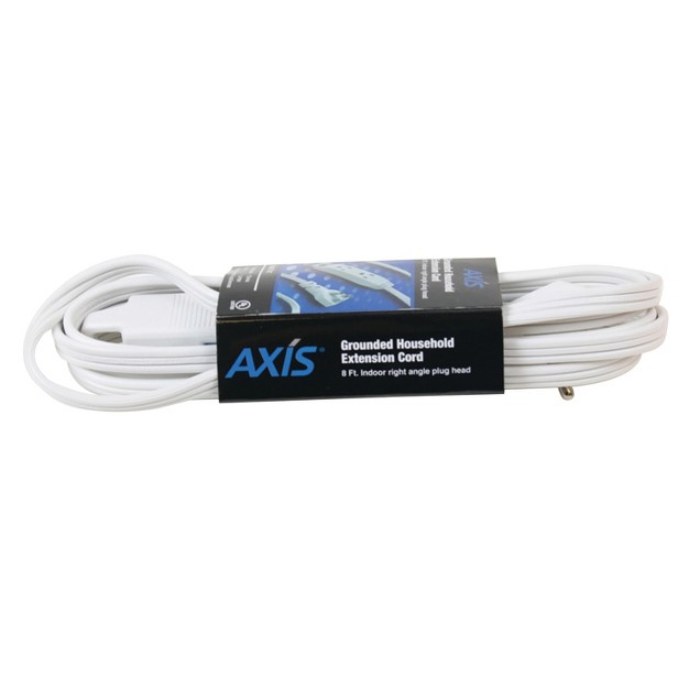 Axis 3 prong 3 outlet Wall hugger Indoor Grounded Extension Cord