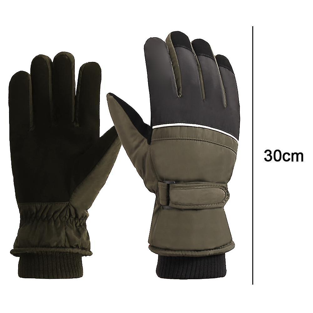 Winter Men's Outdoor Sports Riding Battery Car Motorcycle Gloves