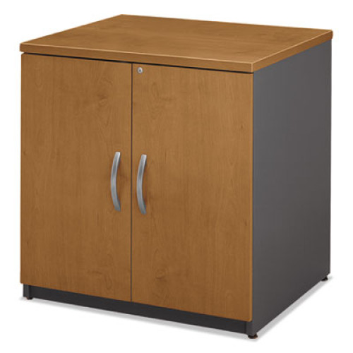 Bush Series C Collection 30W Storage Cabinet， Natural Cherry (WC72496A)