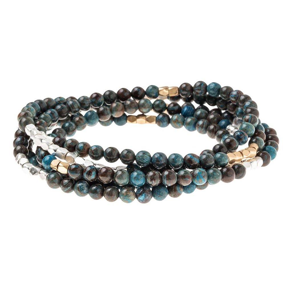 Scout Curated Wears  Blue Sky Jasper Stone Wrap - Stone of Empowerment