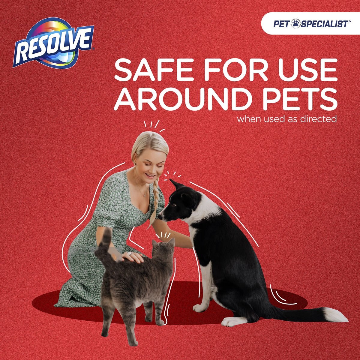 Resolve Pet Specialist Stain and Odor Remover 