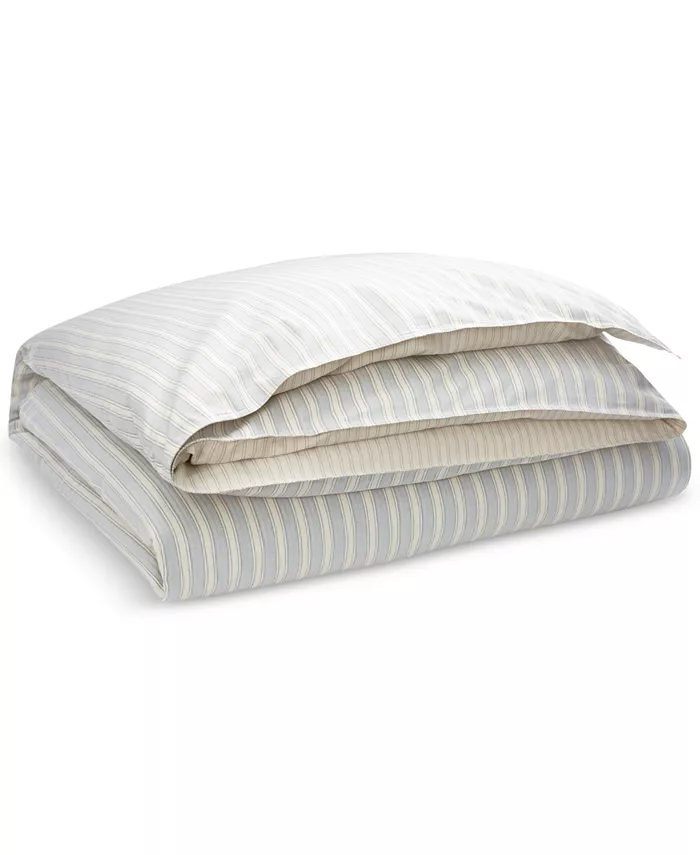 Lauren Ralph Lauren Graydon Bold Stripe  Comforter， Full Queen