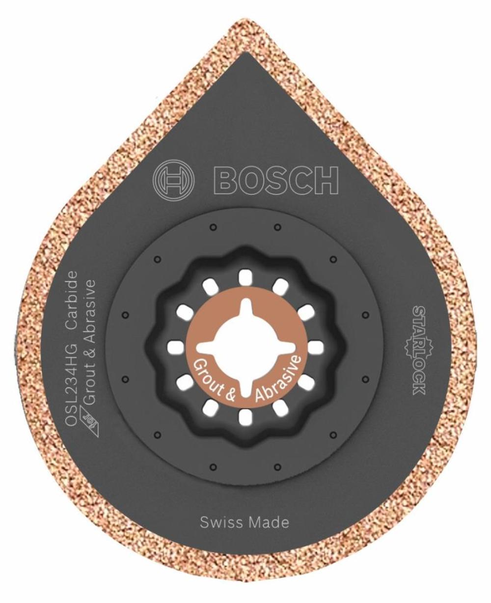 Bosch 2-3/4 In. Starlock Oscillating Multi Tool Hybrid Grout Blade OSL234HG from Bosch