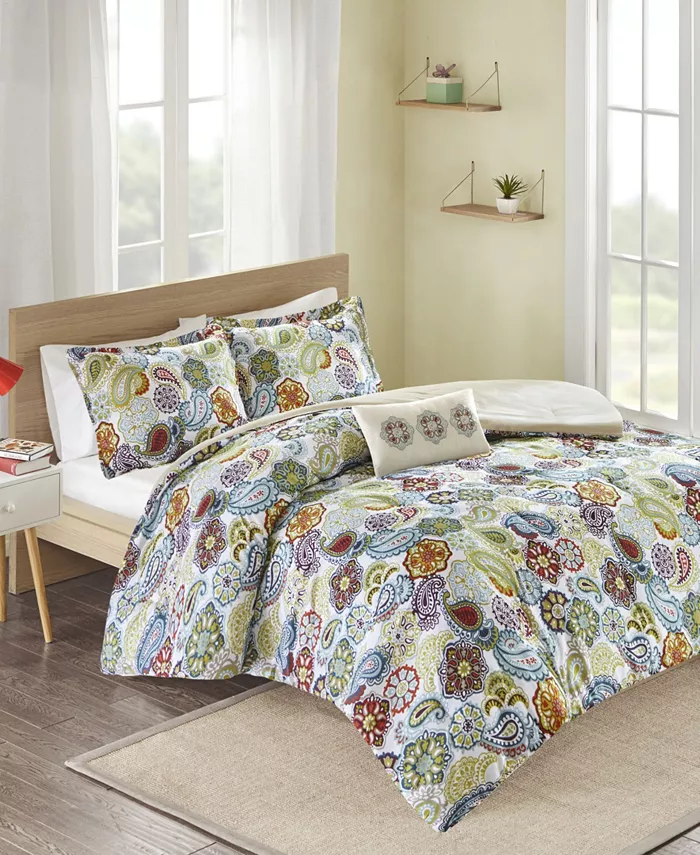 Mi Zone Tamil Paisley 3-Pc. Comforter Set  Twin Twin XL