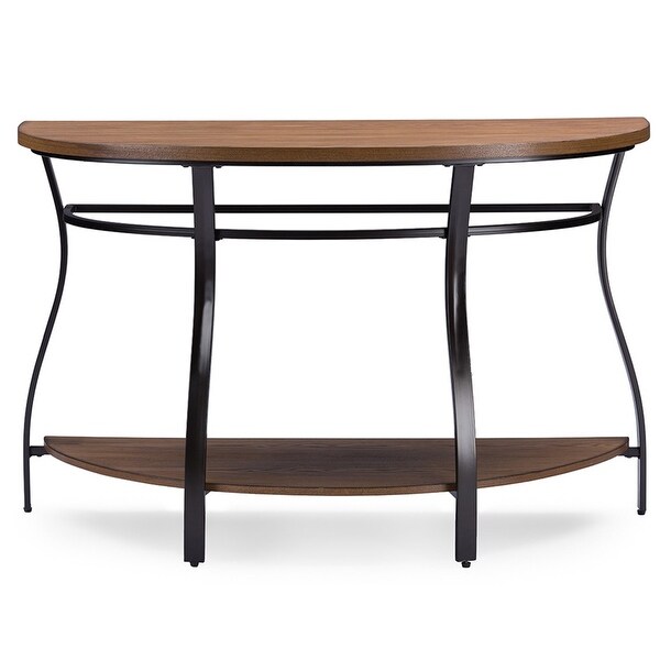 Newcastle Wood and Metal Console Table