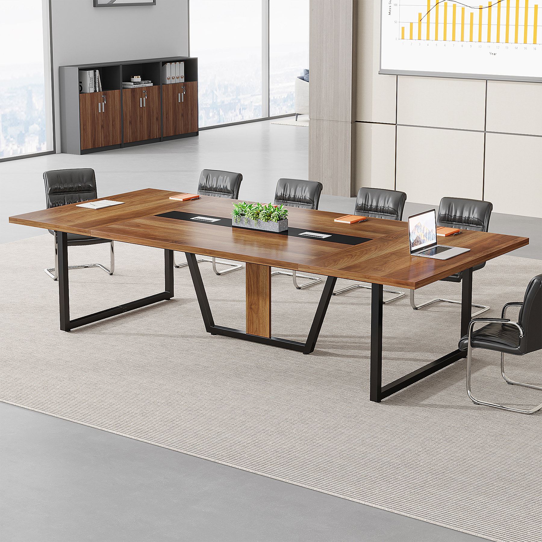 8FT Conference Table, 94.49