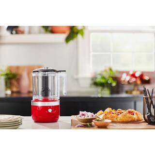 KitchenAid Cordless 5-Cup Passion Red Food Chopper KFCB519PA