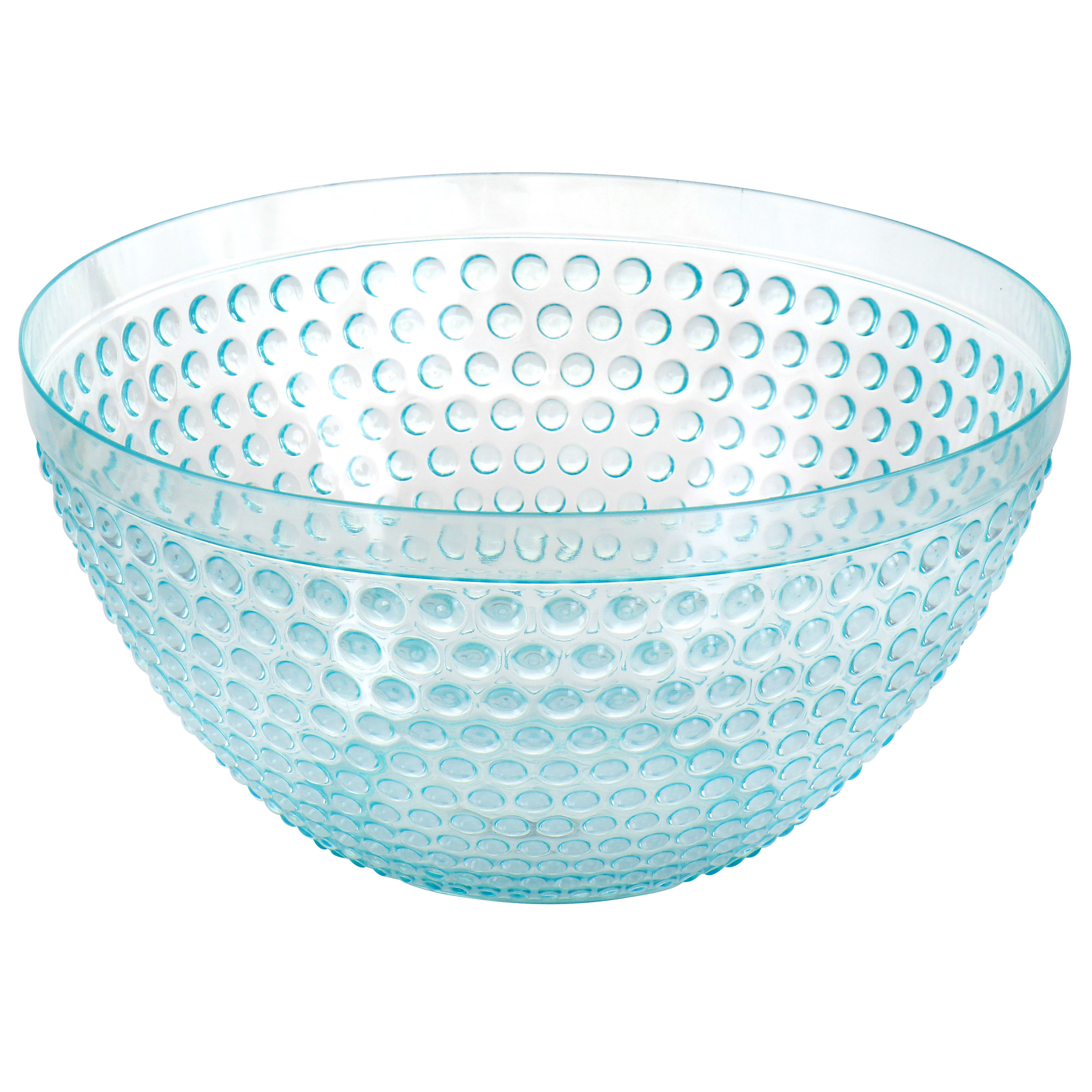 GBS Plastic Bowl Set with Serving Bowl in Light Blue