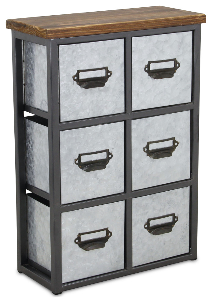 9 Drawer Mercantile Organizer   Industrial   Dressers   by Cheungs  Houzz