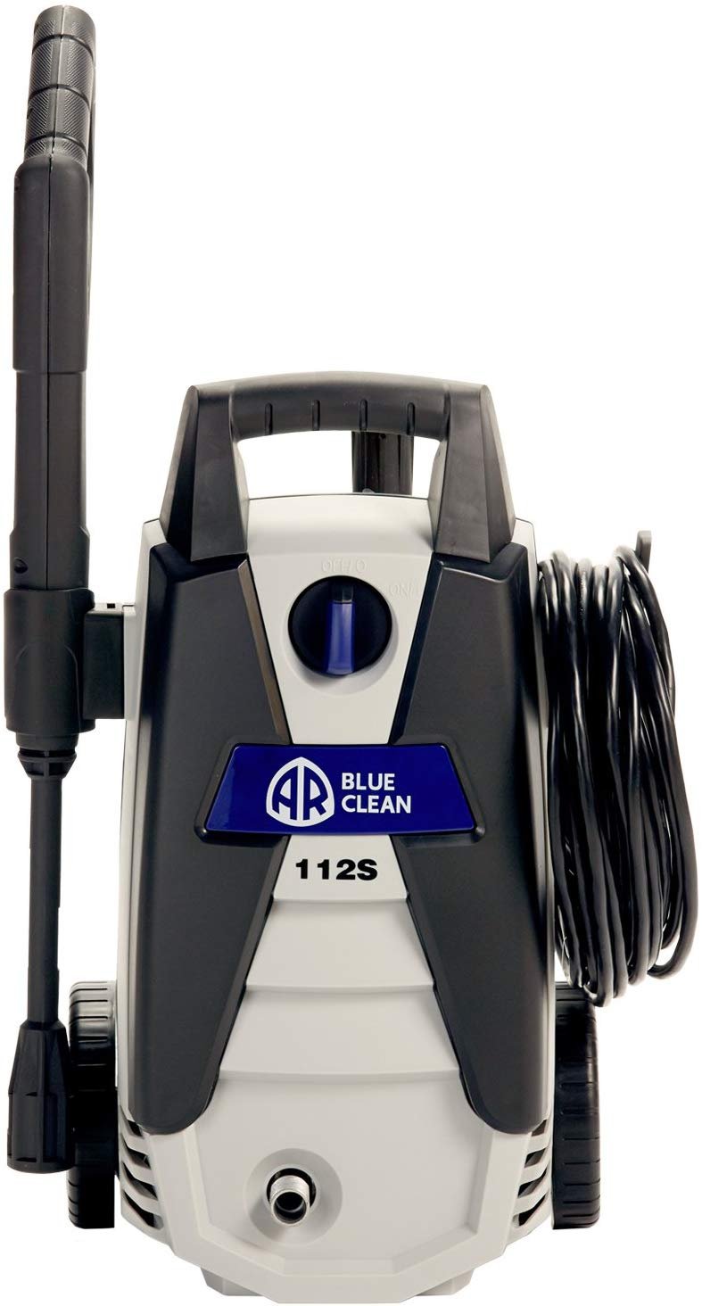 Annovi Reverberi, AR112S AR Blue Clean, 1, 500 psi Electric Pressure Washer, Nozzles, Spray Gun, Wand, Detergent Bottle & Hose