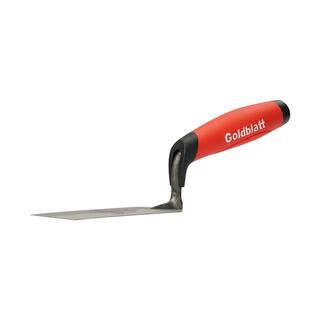 Goldblatt RED SINCE 1885 5 in. x 2 in. Pro Margin Trowel (1-Piece) G16127