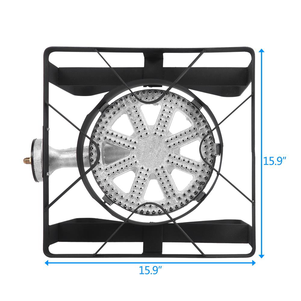 Winado 15'' Square Portable Propane 200,000-BTU Single Burner Outdoor Camp Stove