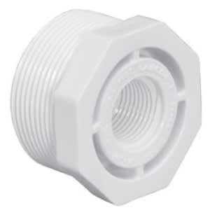 PVC Fittings 439072 Sch. 40 PVC Reducing Bushing 1...