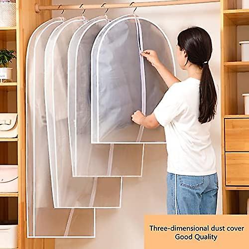 Garment Covers Clothing Covers Garment Dress Jacket Coat Dustproof Cover Protector Travel Bag Dust Cover Three-dimensional Pouch Case Organizer Clothi