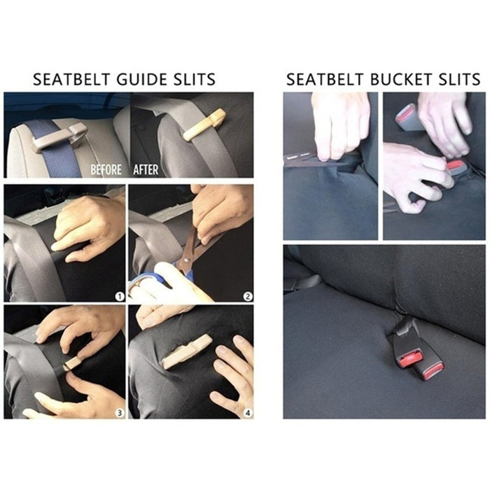 HOTBEST Car Seat Cover Universal Full Set Butterfly Seat Cover Styling Automobile Interior Accessories