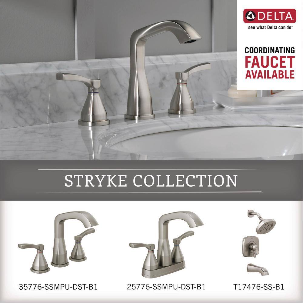 Delta Stryke 8 in. Towel Bar in Brilliance Stainless 77608-SS