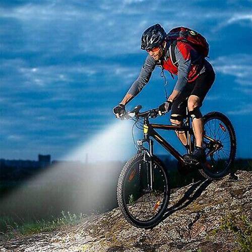 OUTSPROTRE Rechargeable Cycling Bike LED Front Light and Tail Strong Light Kit Waterproof